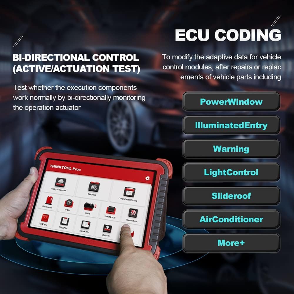Bi-Directional Full Systems Diagnostic Scan Tool with 31+ Reset Functions M7944