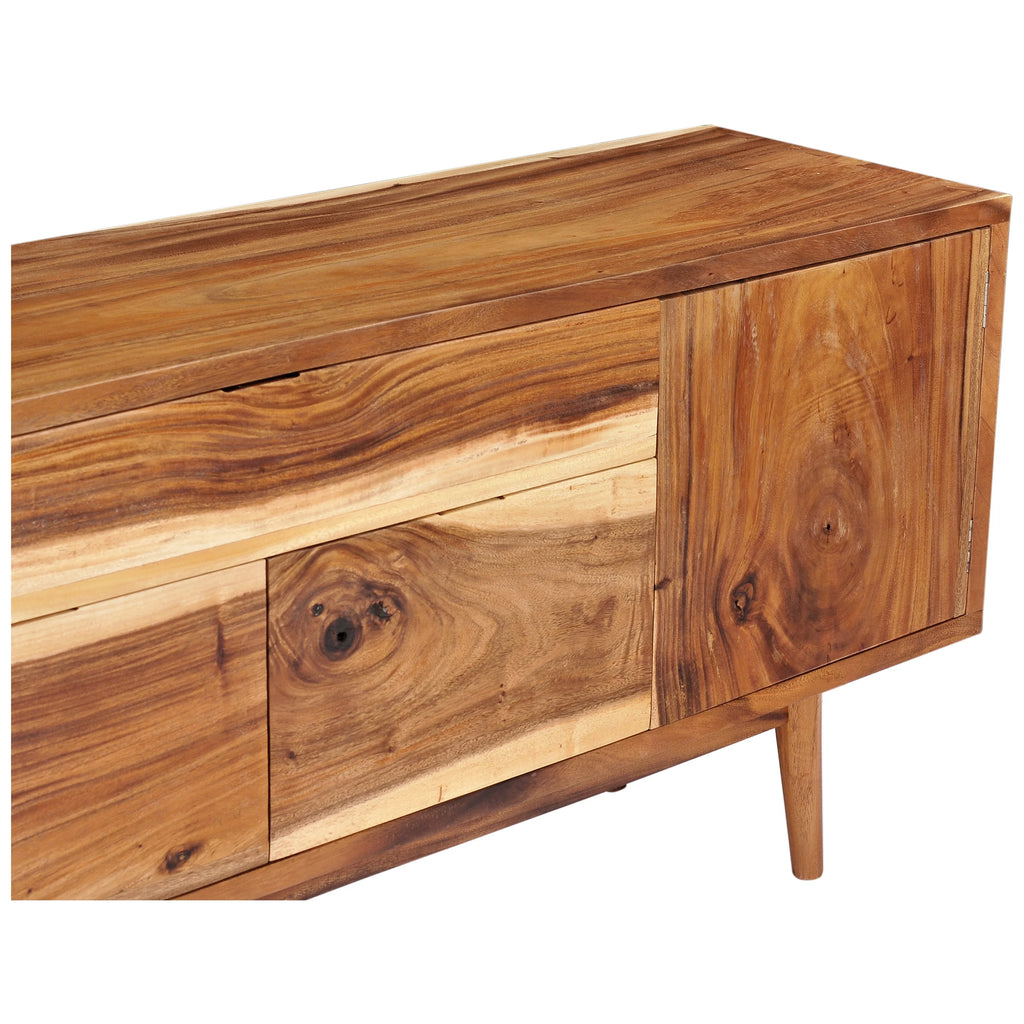 Suar Wood Buffet with 2 Doors 2 Drawers Q395