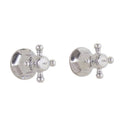 Two Handle Tub or Shower Trim in Matte White A387