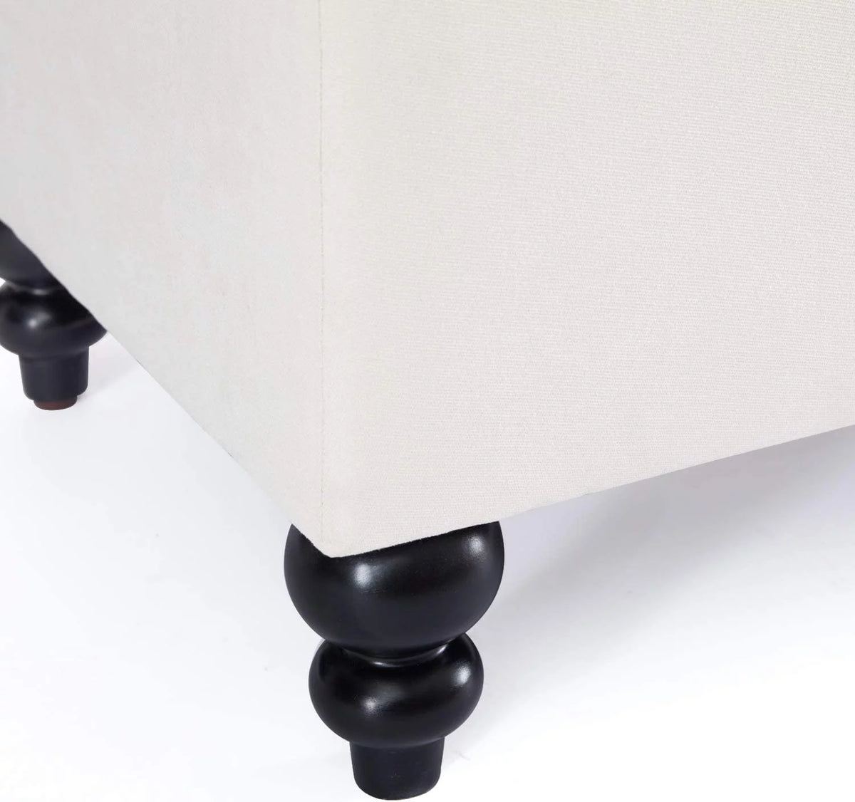 51" Button-Tufted Storage Ottoman Bench N645923