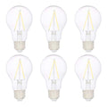 Soft White LED Light Bulb, 40 Watt Equivalent, 6W, E26 Base, 2700K, 6-Pack N19398