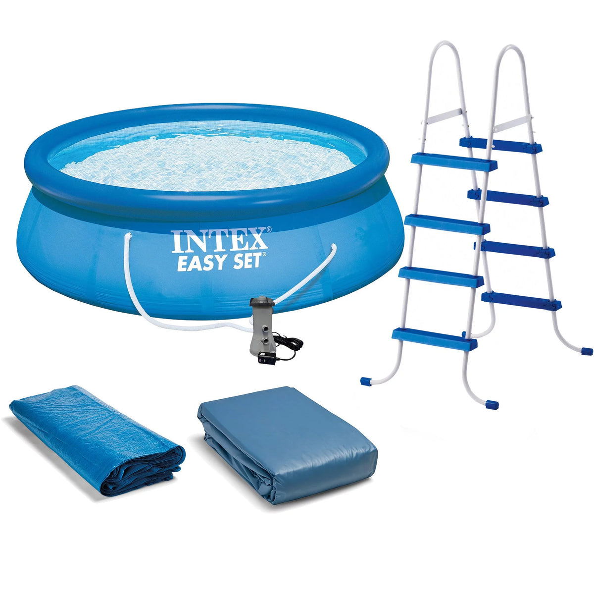 15 x 48 Inflatable Pool with Ladder and Pump T147204