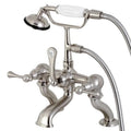 6.5 in. Clawfoot Tub Faucet with Hand Shower Q840