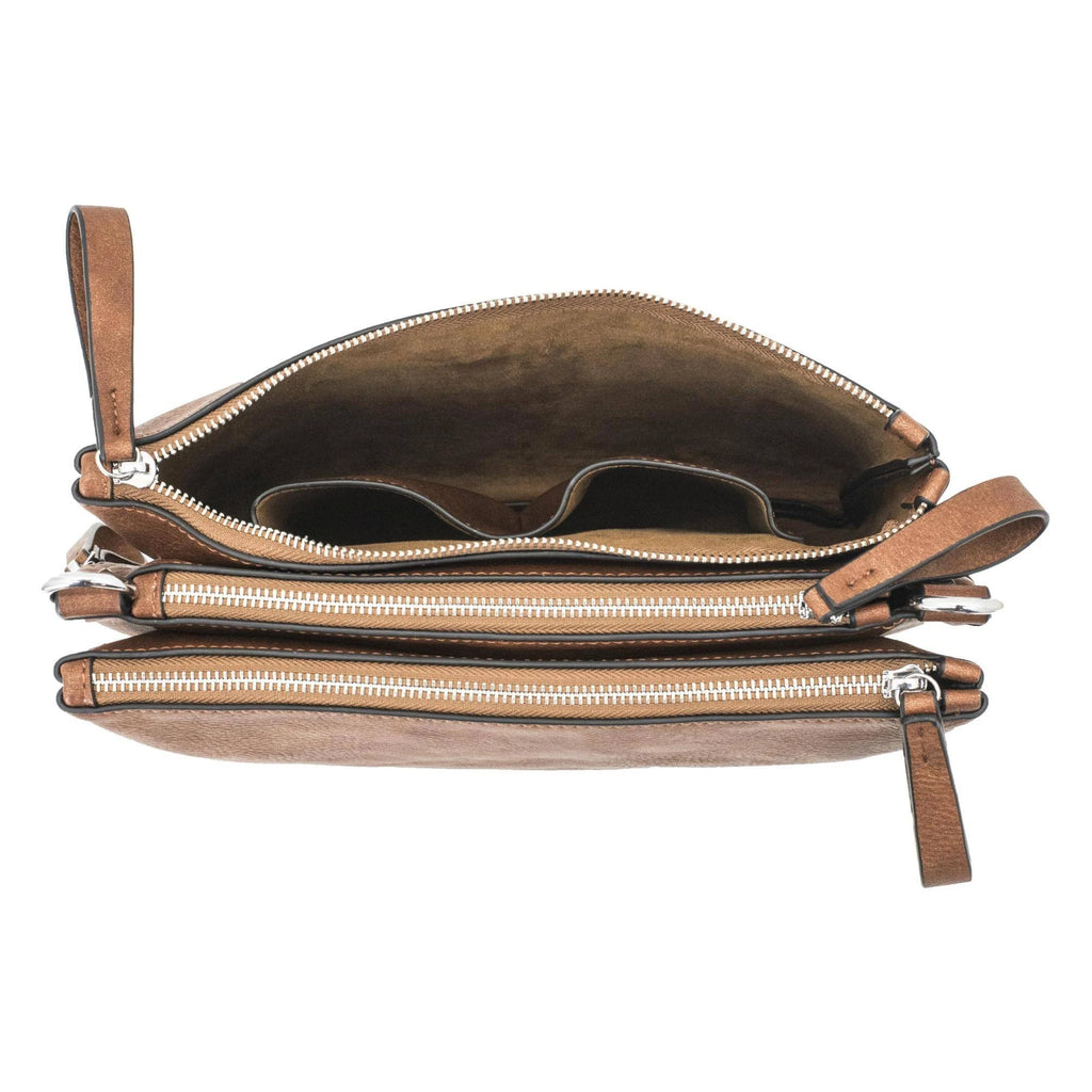 Leather Blue Purse M7533