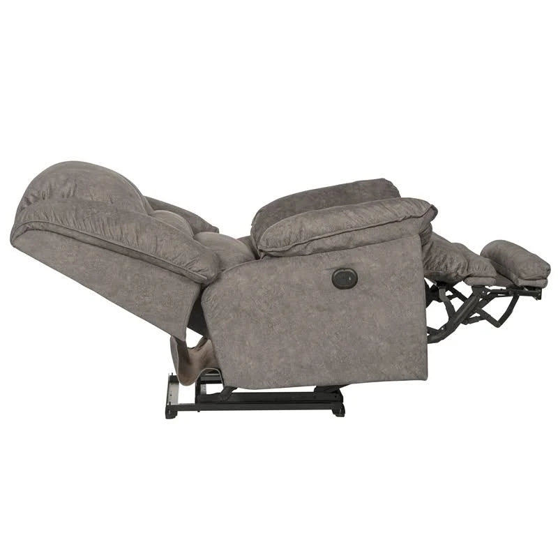 Power Lay Flat Recliner with Extended Ottoman W2092