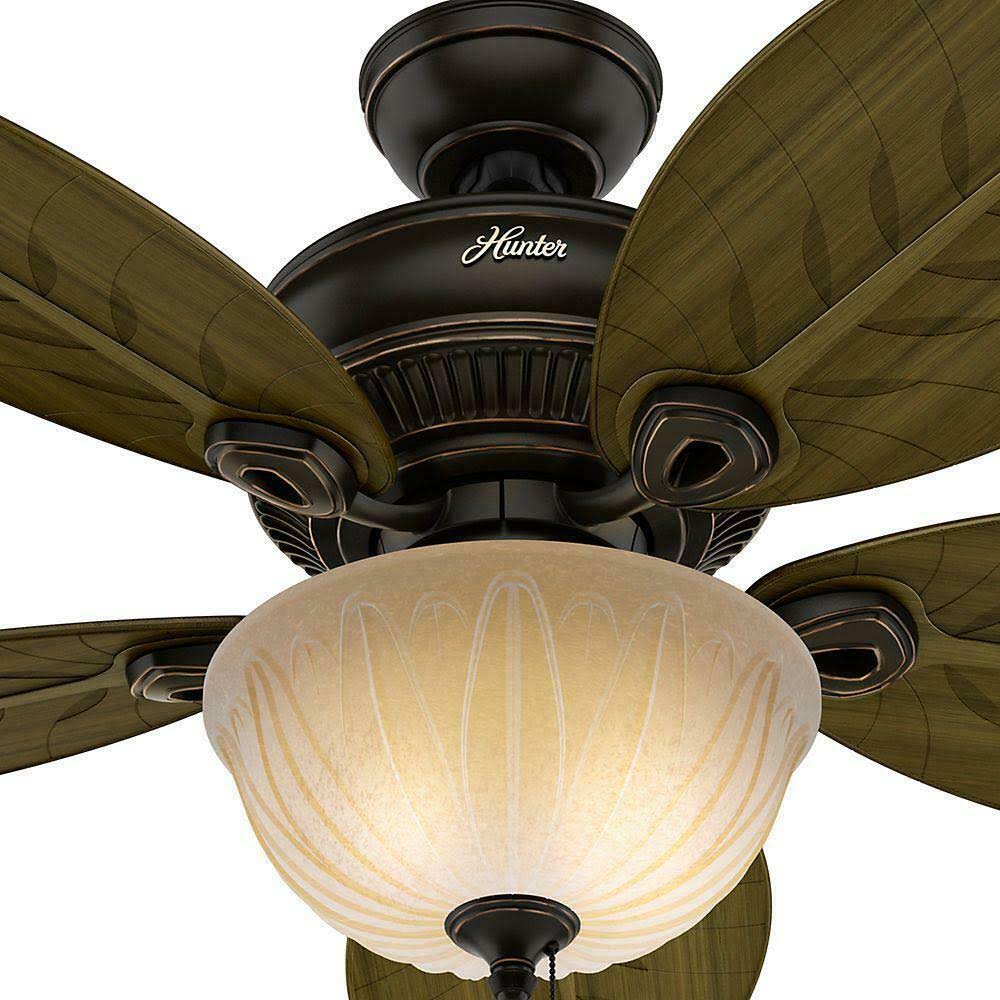 Onyx Bengal Ceiling Fan with Light D2170