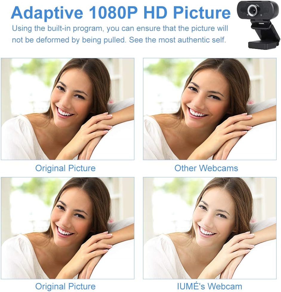 1080p HD Webcam with Microphone R136