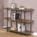 Walnut Wood Bookcase D7075