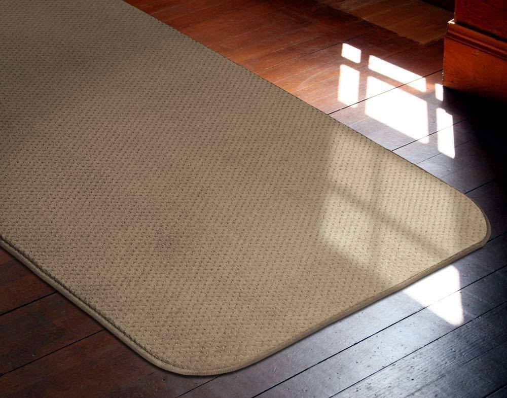 Skid-Resistant Carpet Runner Camel Tan 8 ft. x 36 in. Q256
