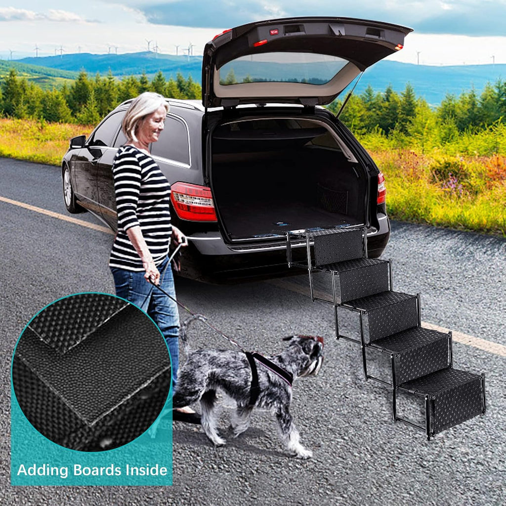 Folding Pet Stairs 5 Steps D642