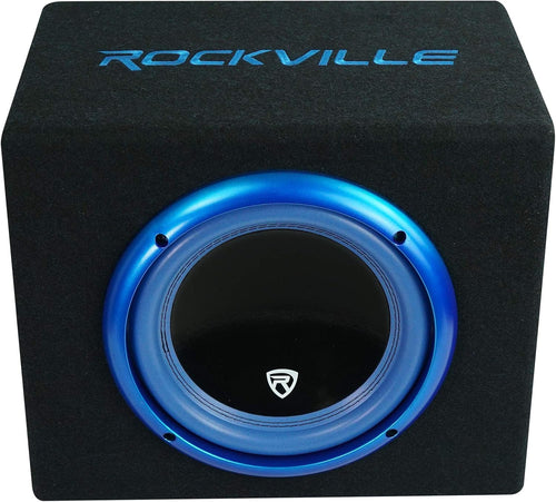 10 Inch 500W Powered Car Subwoofer with Enclosure Box T3442