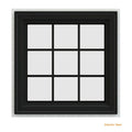 30 in. x 30 in. Vinyl Right-Handed Casement Window with Colonial Grids/Grilles M973