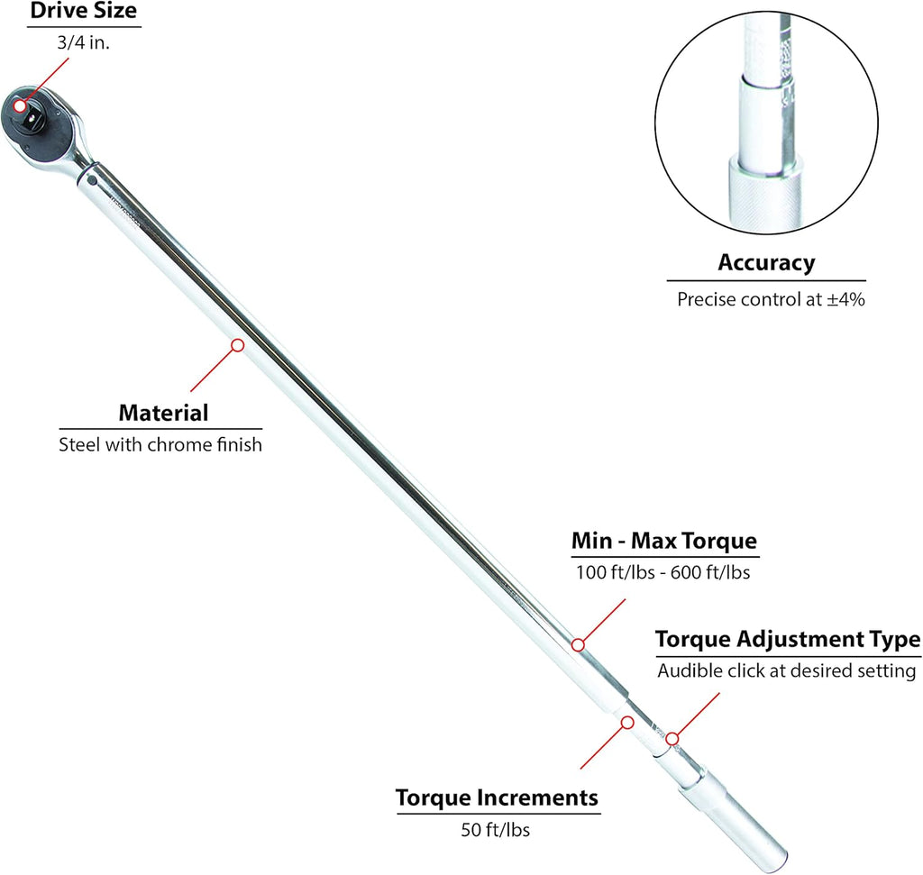 3/4 Drive Torque Wrench N1330