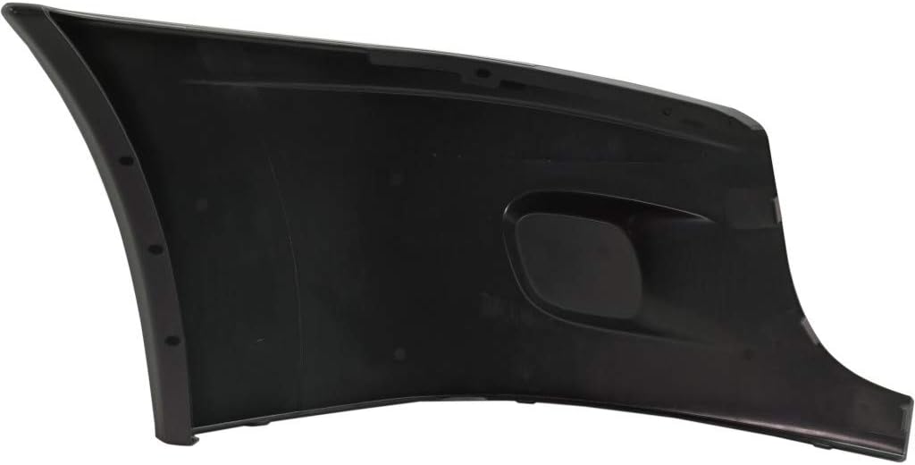 Freightliner Cascadia Bumper End 2008-2017 Driver Side Black Plastic V752