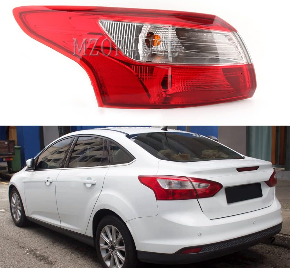 Tail Light Lamp Rear Brake Lamp Stop Indicator Light with Bulb (Left Driver Side) F2367