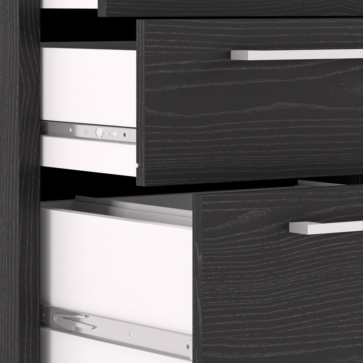 White 3 Drawer Mobile File Cabinet V476