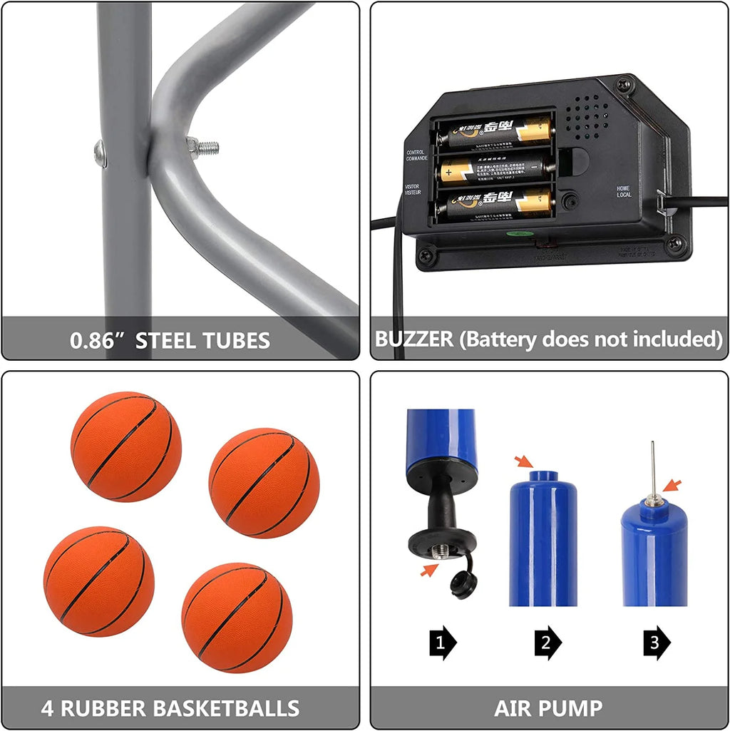 Foldable Electronic Basketball Arcade Game R73497