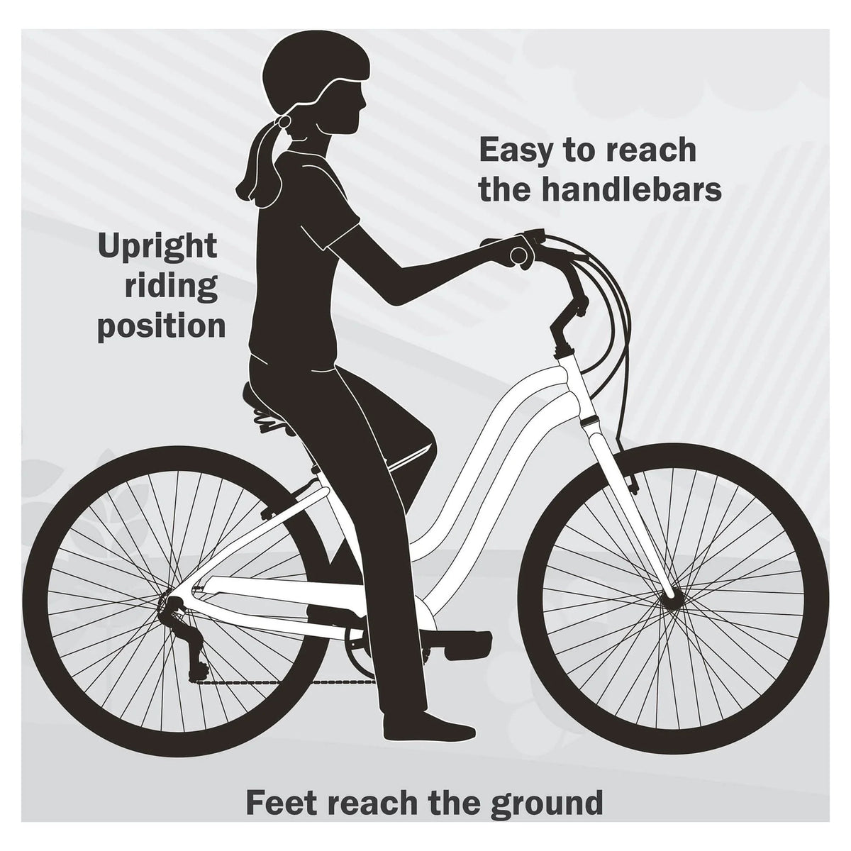 27.5 Men's Comfort Bike D1857