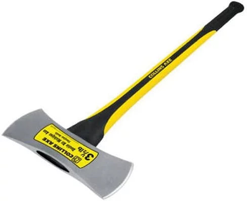 3.5 lb Double Bit Axe Fiberglass Handle M69544