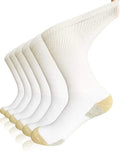 Cushioned Non-Binding Crew Socks G858