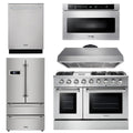 48 Propane Gas Range, Range Hood, Refrigerator, Dishwasher, Microwave E733574