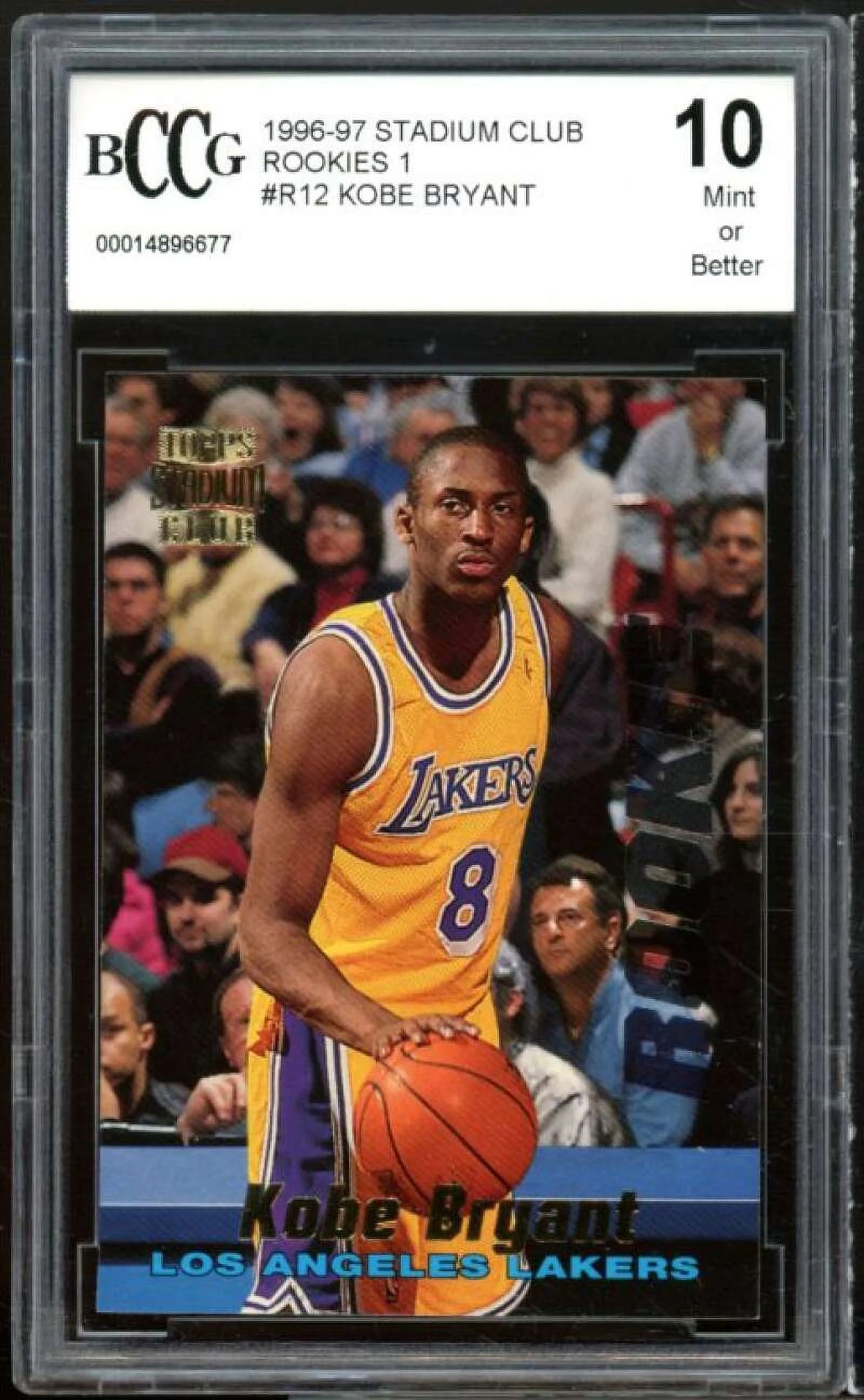 1996-97 Rookies 1 #R12 Kobe Bryant Rookie Card R138459