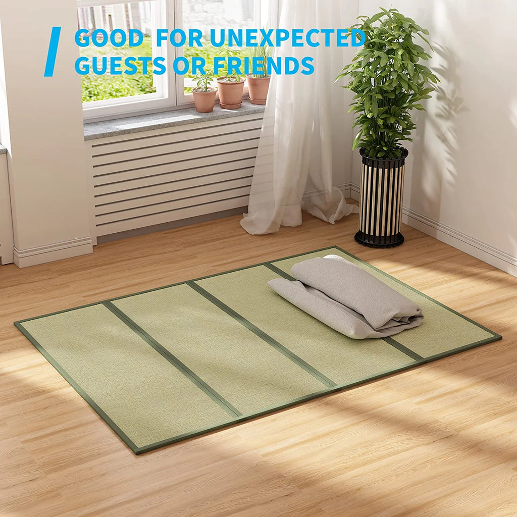 Full Size Natural Grass Tatami Floor Sleeping Mattress S223083