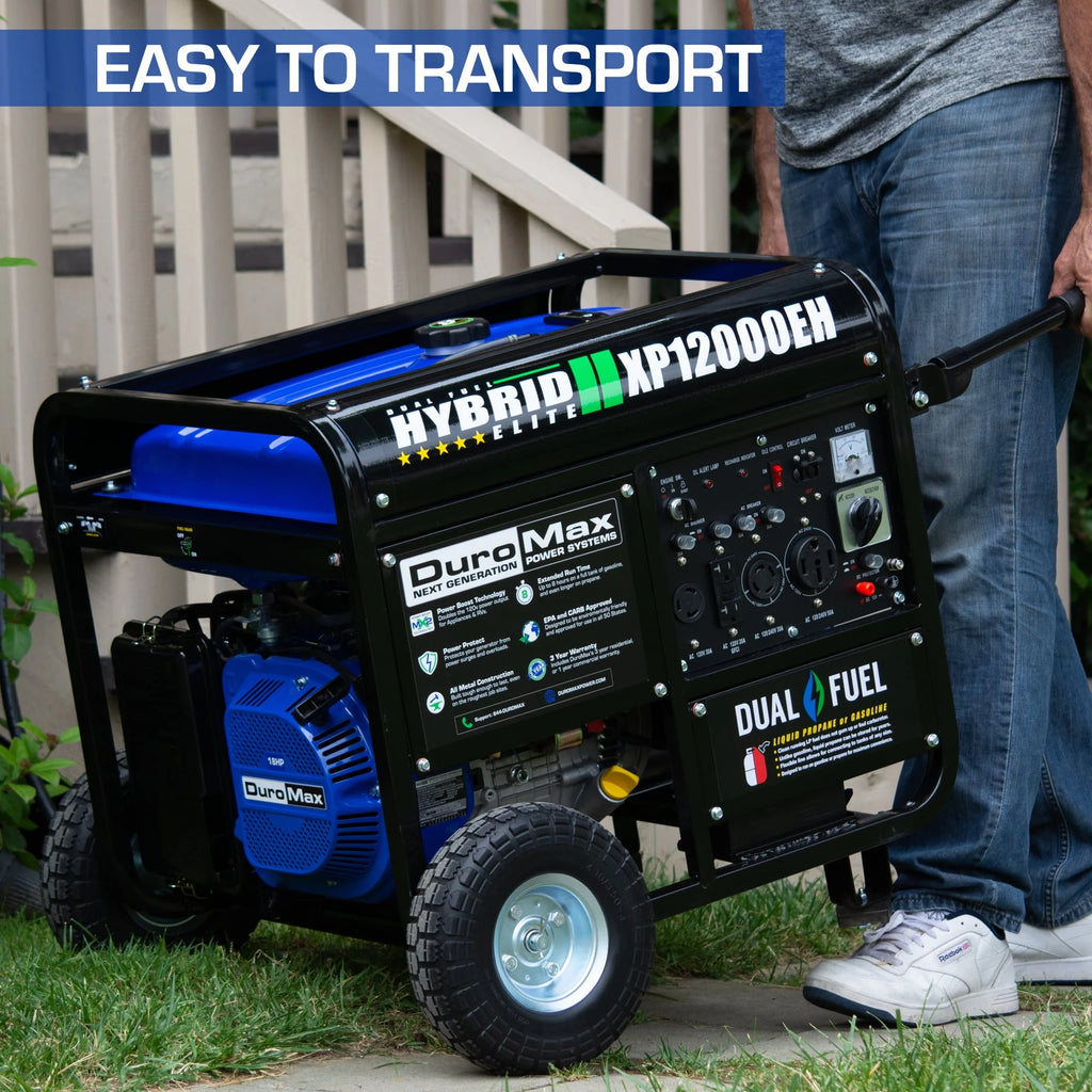 12,000 Watt Dual Fuel Portable Generator X508624