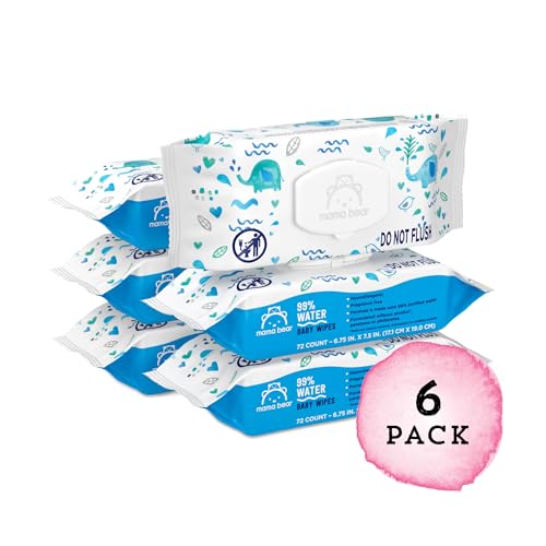 99% Water Based Baby Wipes, Hypoallergenic, Fragrance Free, 432 Count D575