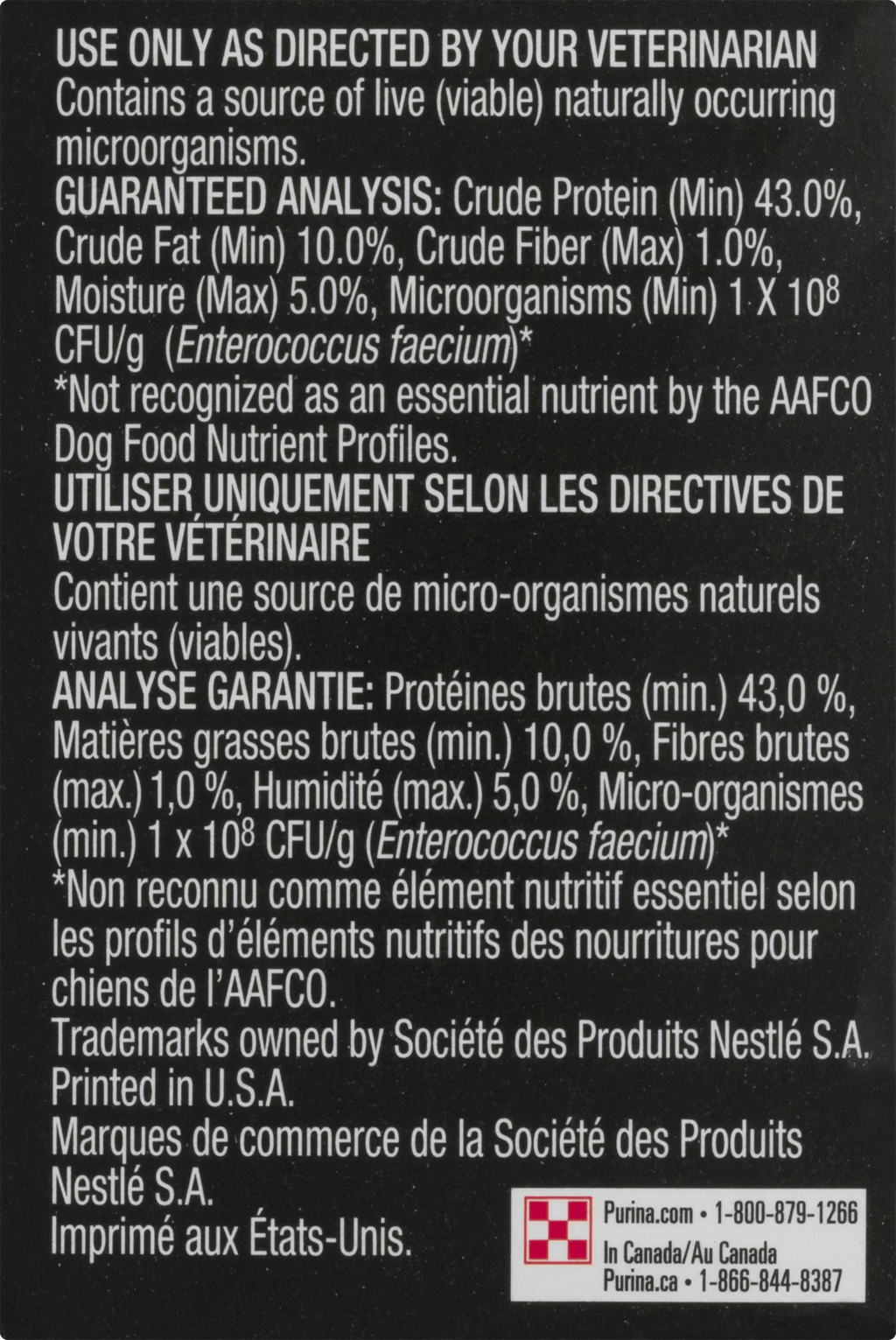 Probiotic Supplement for Dogs, 30 Sachets A985916