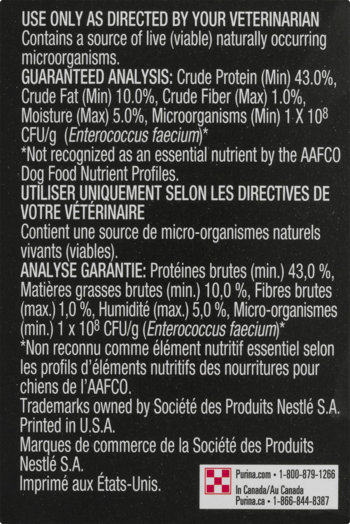 Probiotic Supplement for Dogs, 30 Sachets A985916