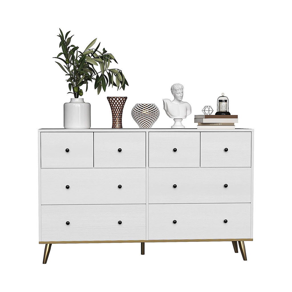 Black 8 Drawer Dresser Y6217