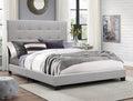 Gray Queen Panel Bed S534883