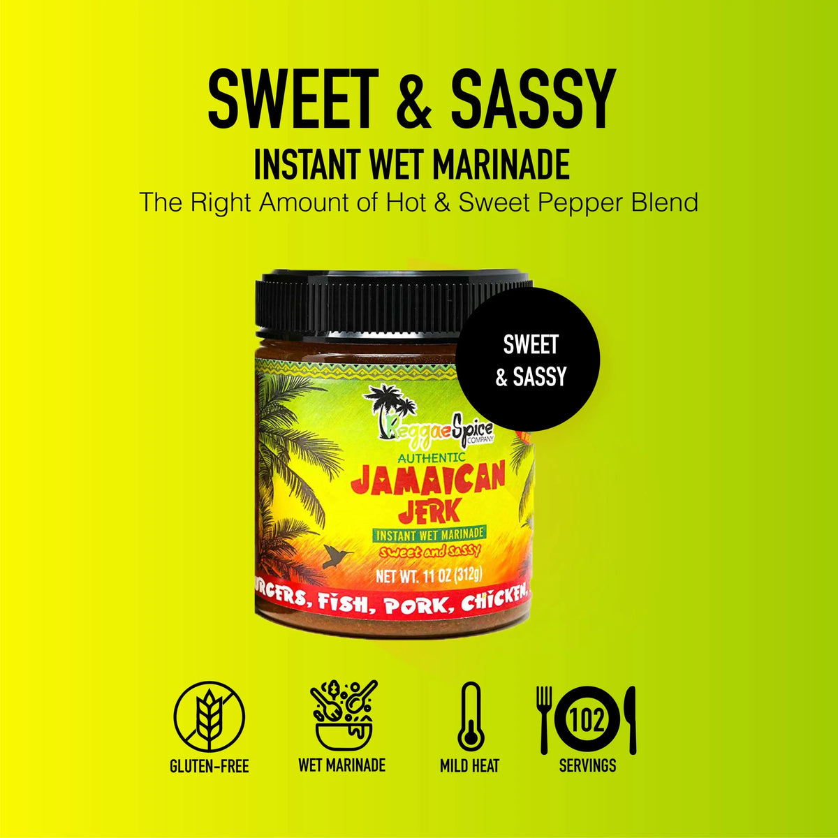 Jamaican Jerk Seasoning Wet Rub Marinade Sauce 3 Pack Z344511