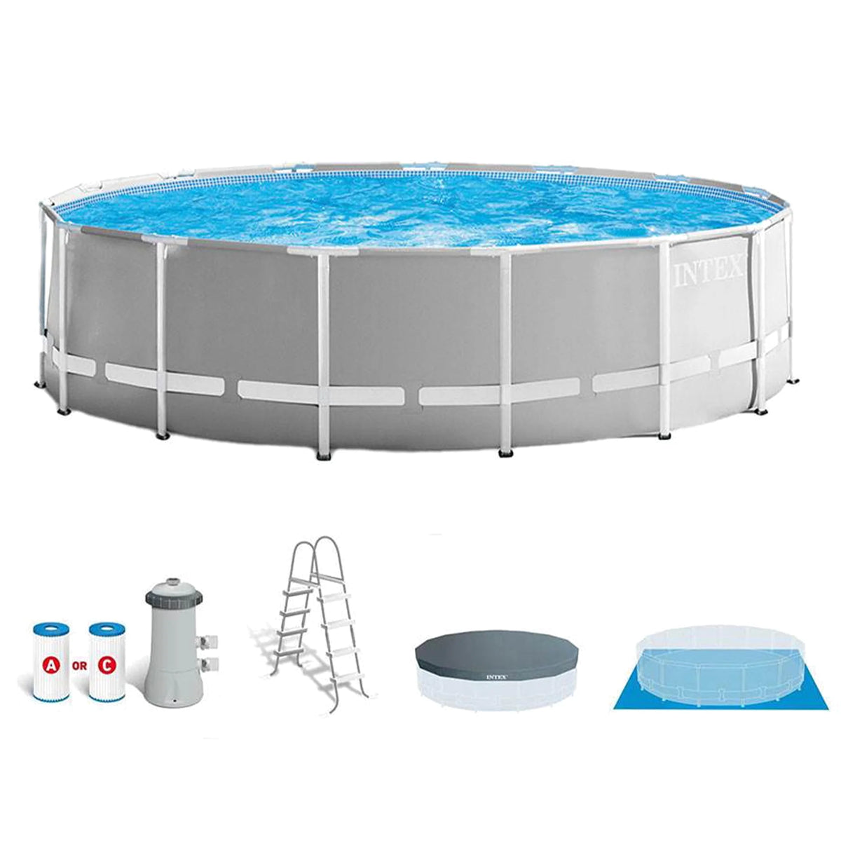 15' x 48 Pool Set with Ladder, Cover & Maintenance Kit H41637