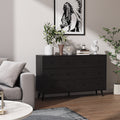 Black 8 Drawer Dresser Y6217