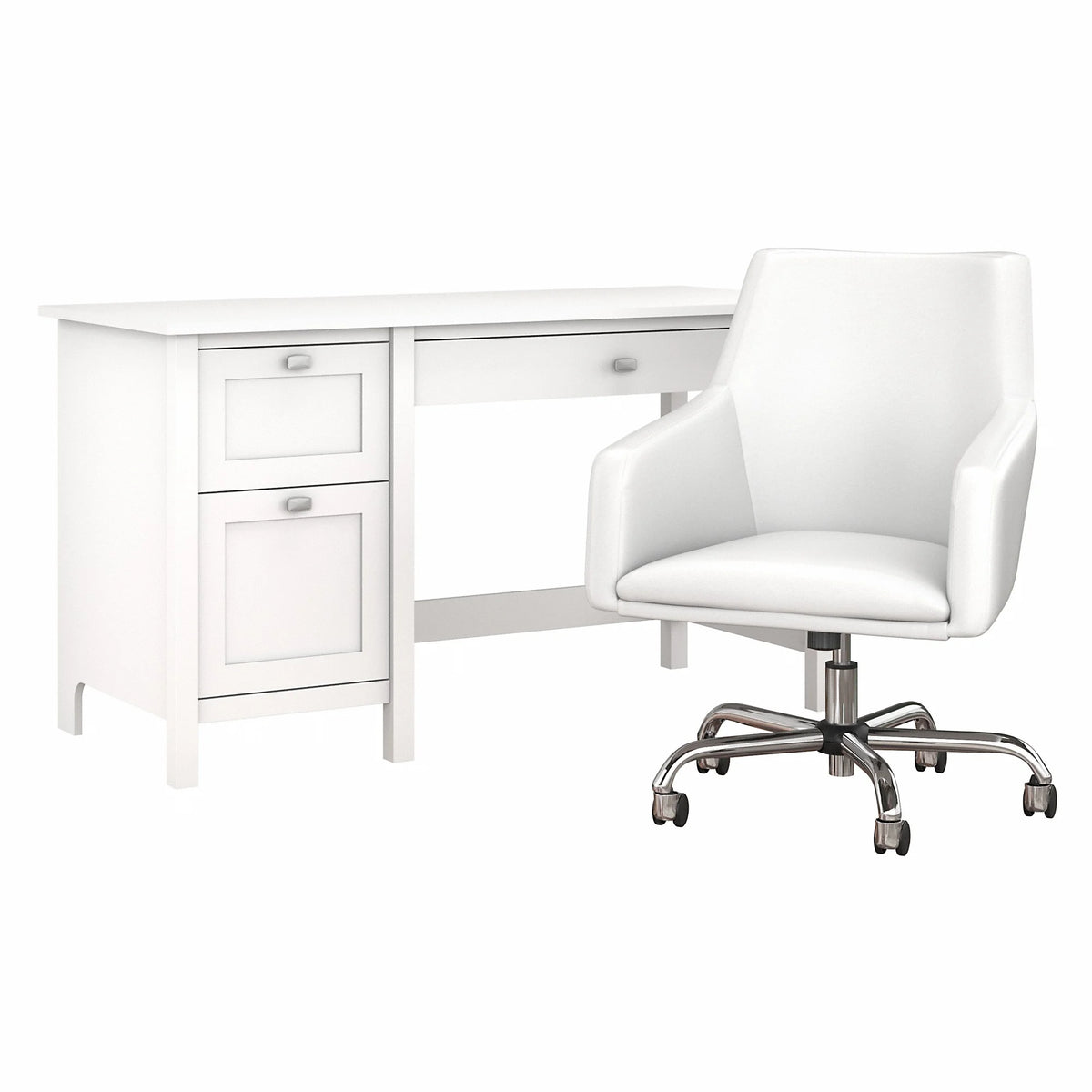 54W Computer Desk and Office Chair 2 Pc. Set M80829