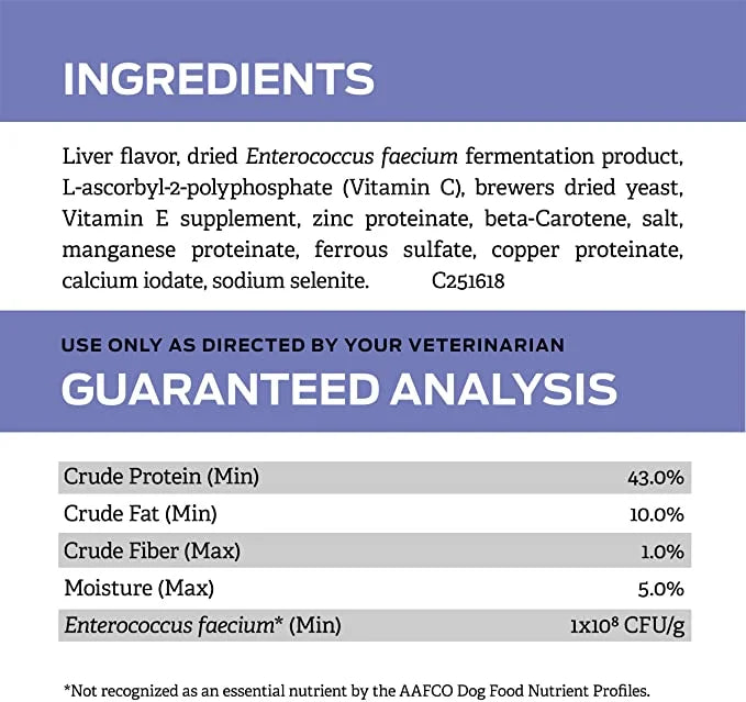 Probiotic Supplement for Dogs, 30 Sachets A985916