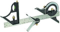 Tri Square Set Angle Finder & Protractor Level SAE & Metric B26002