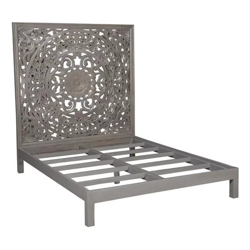 Queen Solid Wood Bed O6474