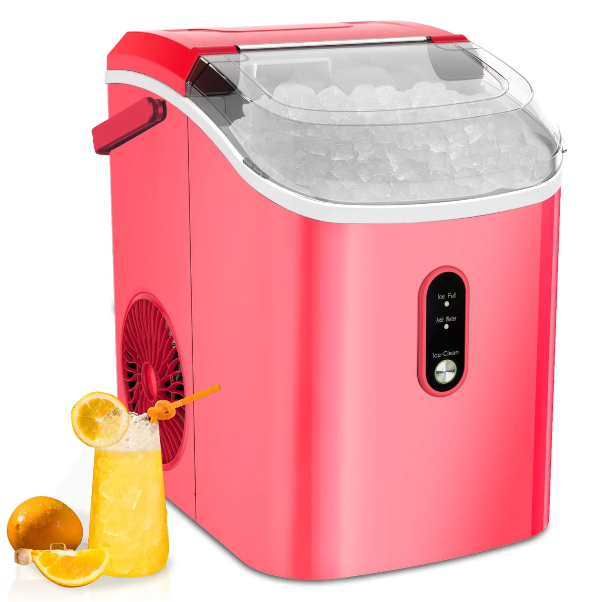 33lbs Countertop Nugget Ice Maker with Scoop E7166
