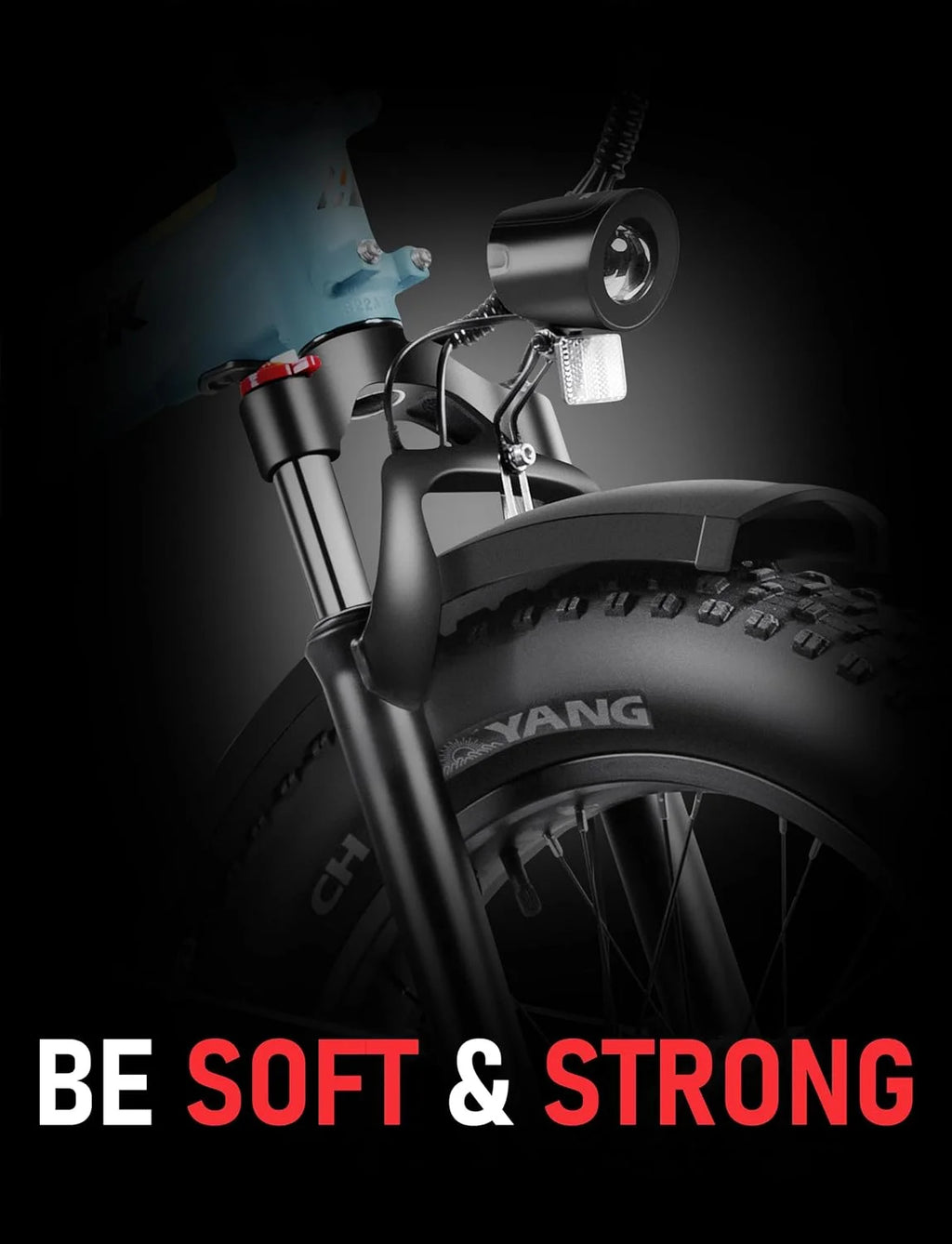 750W Folding Electric Bike 48V 15Ah Fat Tire B5328
