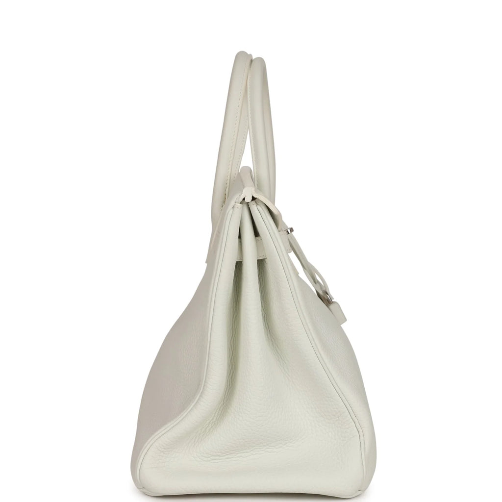 White Togo Leather Handbag M285