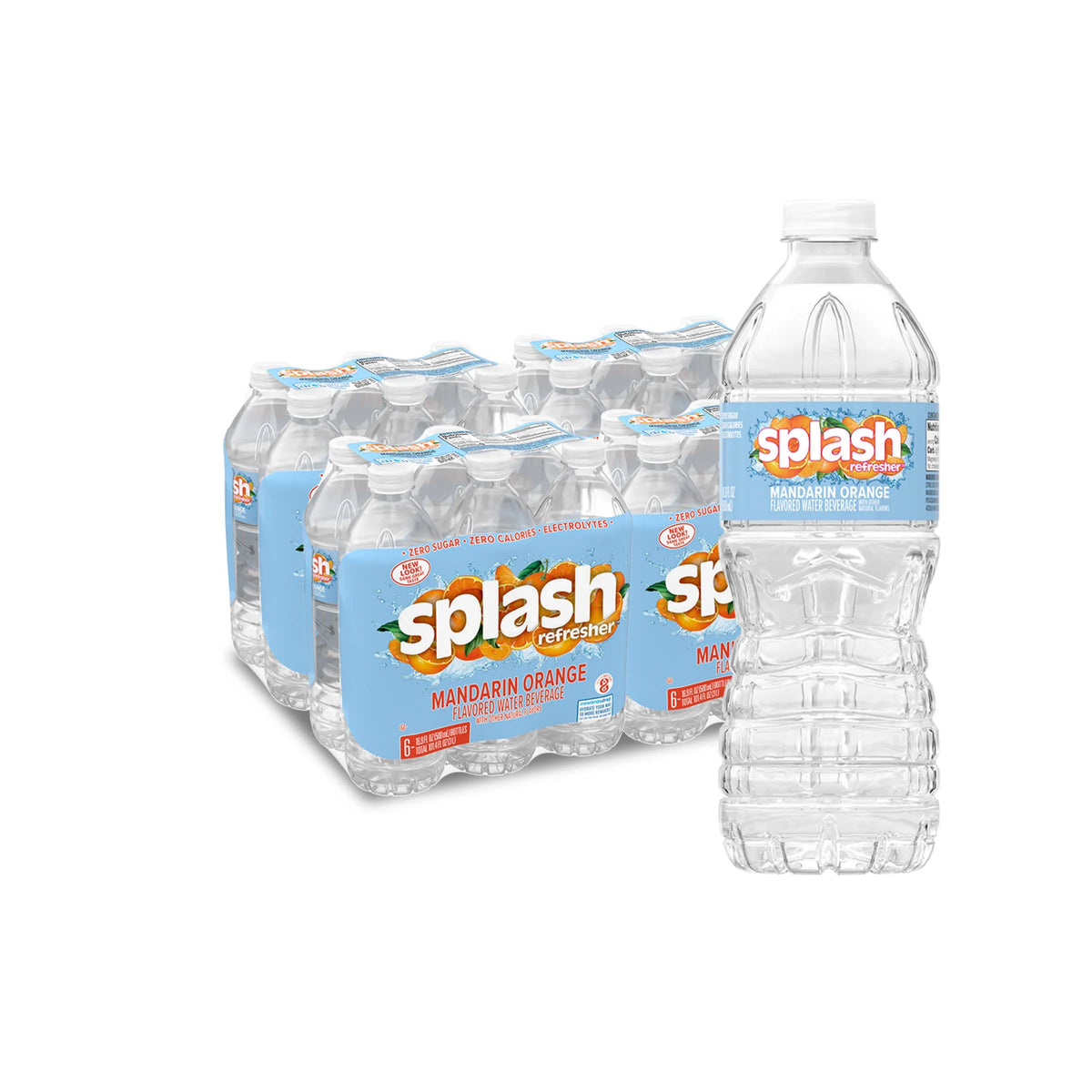 Mandarin Orange Flavored Water 16.9 fl oz 24 Pack Q793781