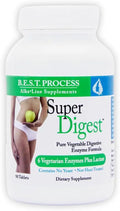 Alkaline Multi-Enzyme Digestive Support with Alfalfa, Papain & Bromelain Q873