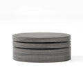 Black Rotatable Oval Coffee Table Z700941