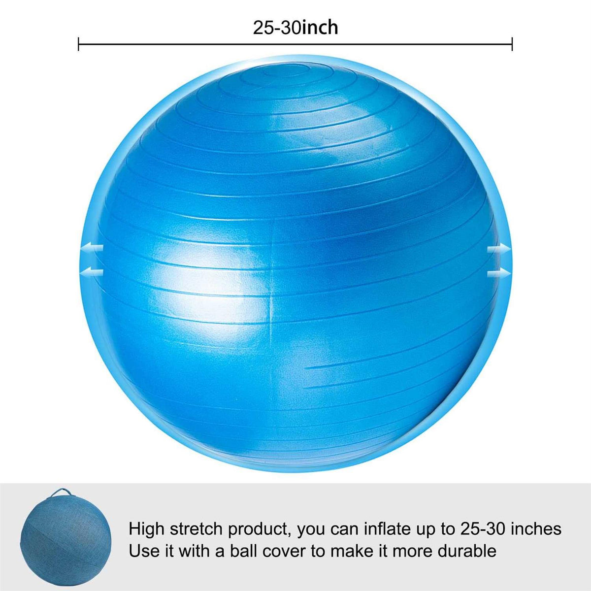 30 Inch Anti-Burst Horse Herding Ball with Pump F594
