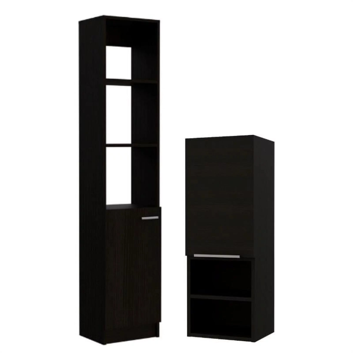 2-Piece Medicine Cabinet and Linen Cabinet Set D62605