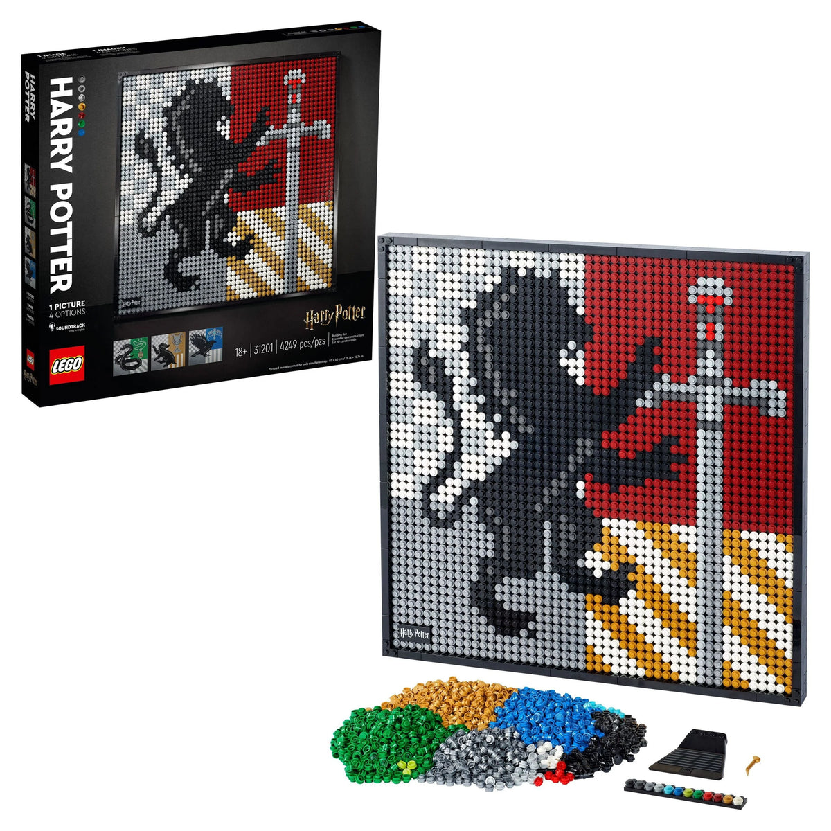 Harry Potter Hogwarts Crests 4,249 Pieces S416