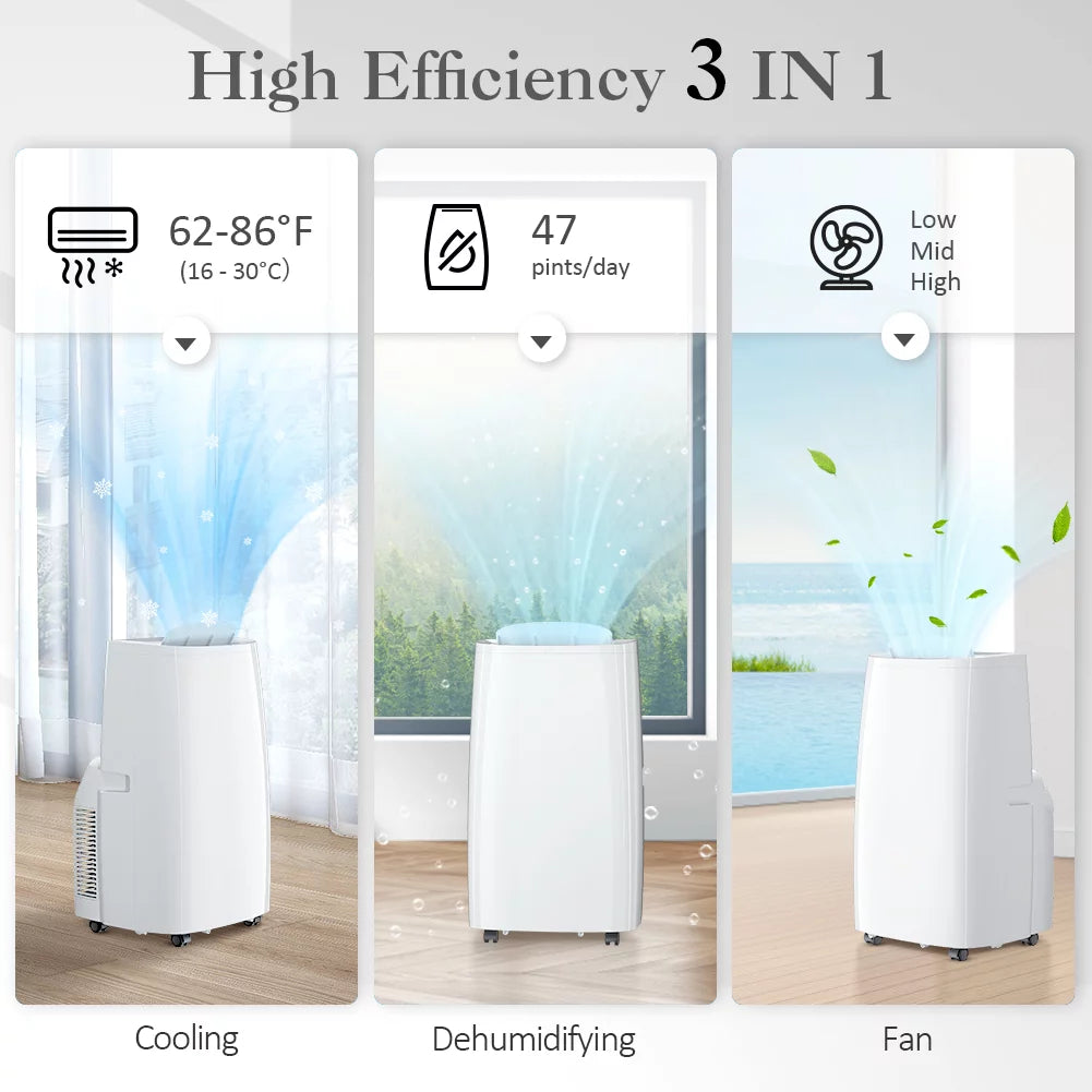 Portable Air Conditioner 10000 BTU White K159